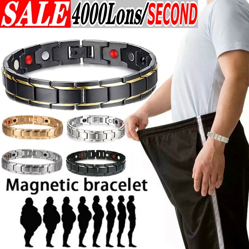 Vòng Đeo Tay Từ Tính 3 Trong 1 Giúp Giảm Cân Dễ Tháo Rời Cho Nam Nữ