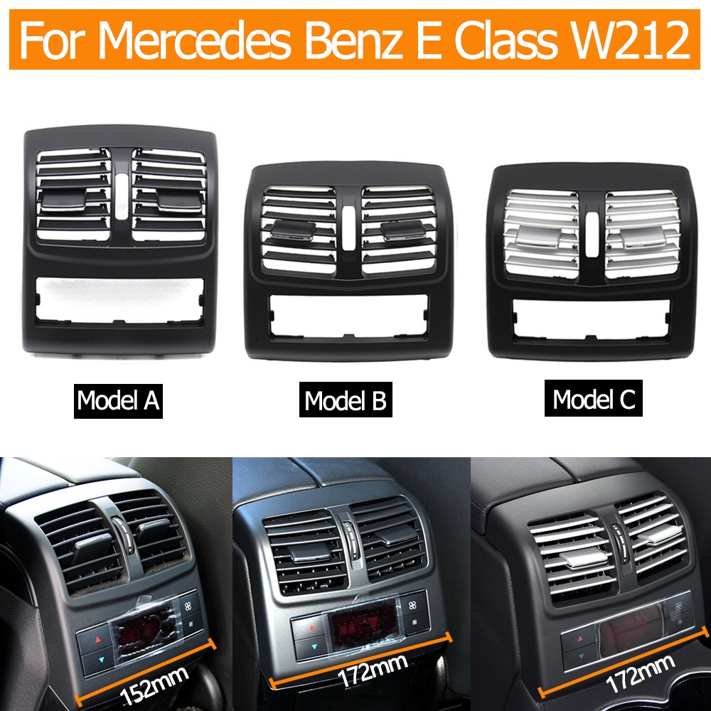 Ốp Bảo Vệ Bảng Điều Khiển Điều Hòa Ghế Sau Dành Cho Mercedes Benz E Class W212 E200 E260 E280 E300 E350 E400 2009-2015