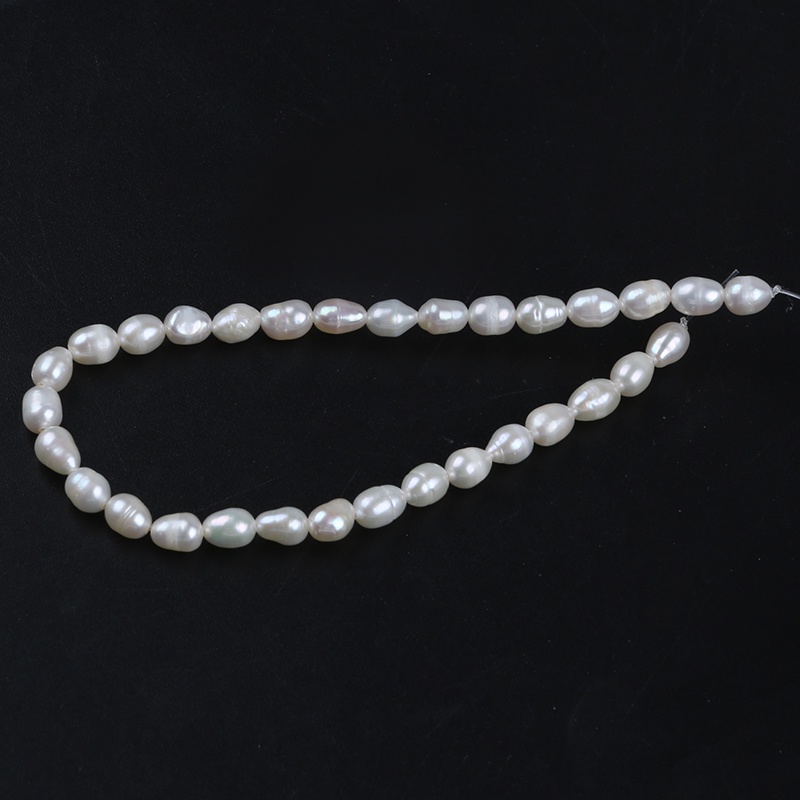 Cuộn Dây Ngọc Trai Tự Nhiên Dài 20cm Đường Kính 4.8-5.2mm