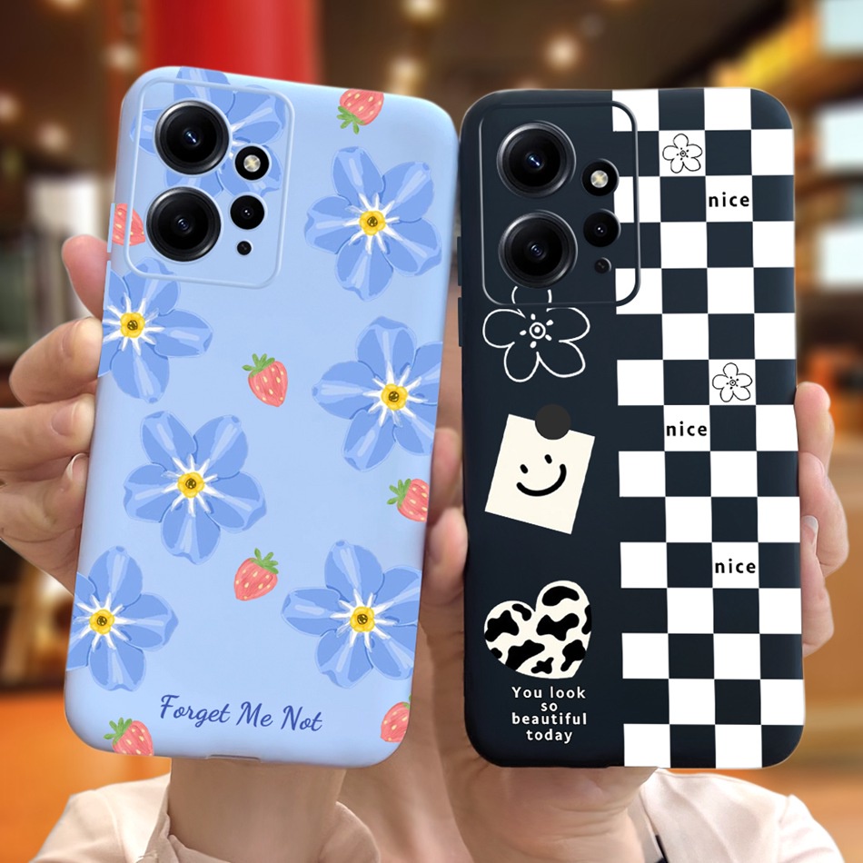 Ốp Điện Thoại TPU Dẻo Họa Tiết Hoạt Hình Dễ Thương Cho Xiaomi Redmi Note 12 4G