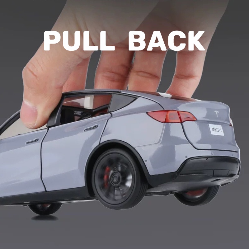 Mô Hình Xe Hơi Tesla Y SUV Bằng Hợp Kim Tỉ Lệ 1: 24