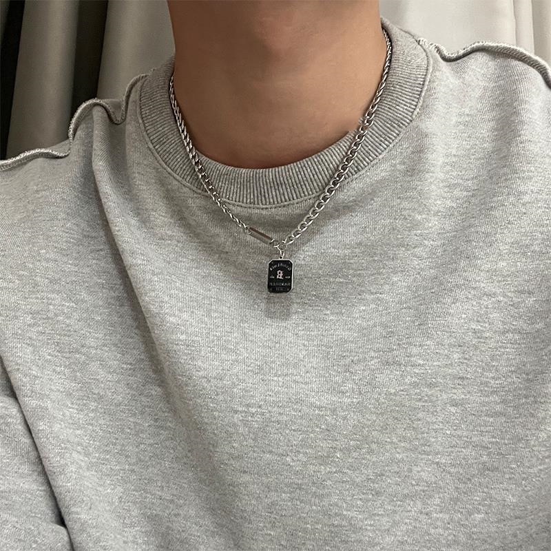 Vòng cổ Thép Titan Phong Cách Hip Hop Sang Trọng Cho Nữ