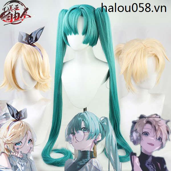 Tóc Giả Có Gương Âm Thanh Kiểu Hatsune Miku