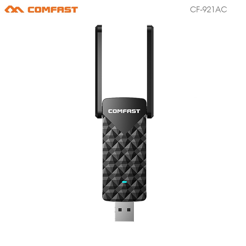 COMFAST 5G USB WIFI cho pc 1200Mbps 3.0 Tốc Độ Cao Cho Desktop Chơi Game băng tần kép 2.4g/5G CF-921AC