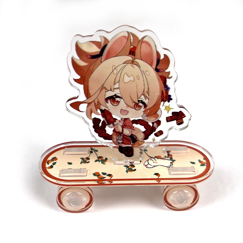 Đồ Chơi Ván Trượt Đứng Bằng Acrylic Nilou Yoimiya