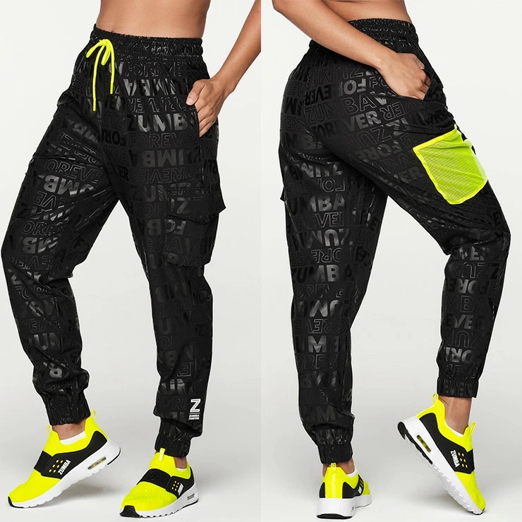 Hàng Có Sẵn Mới Quần Tập Thể Thao Lưng Cao Zumba Sunset Z1B0 0184