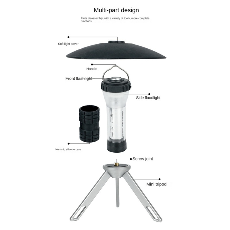 Đèn LED Cắm Trại Đa Năng Tiện Dụng