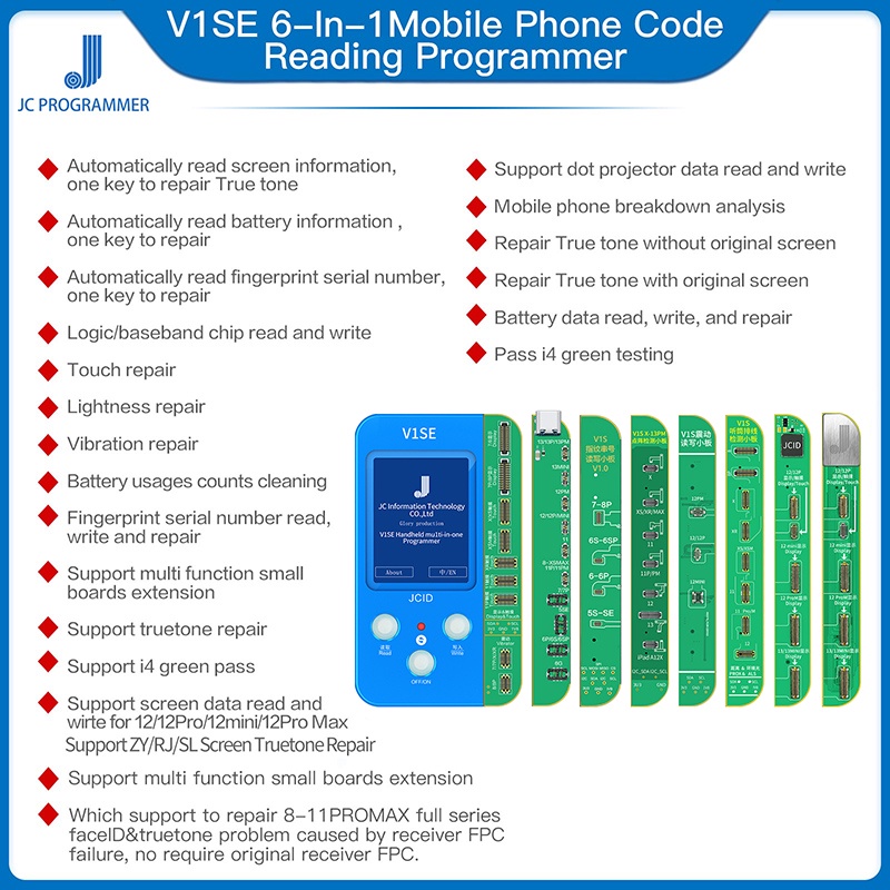 Bảng Mạch Lập Trình Đọc Thẻ ID JCID V1SE V1sepro V1SE Cho Iphone