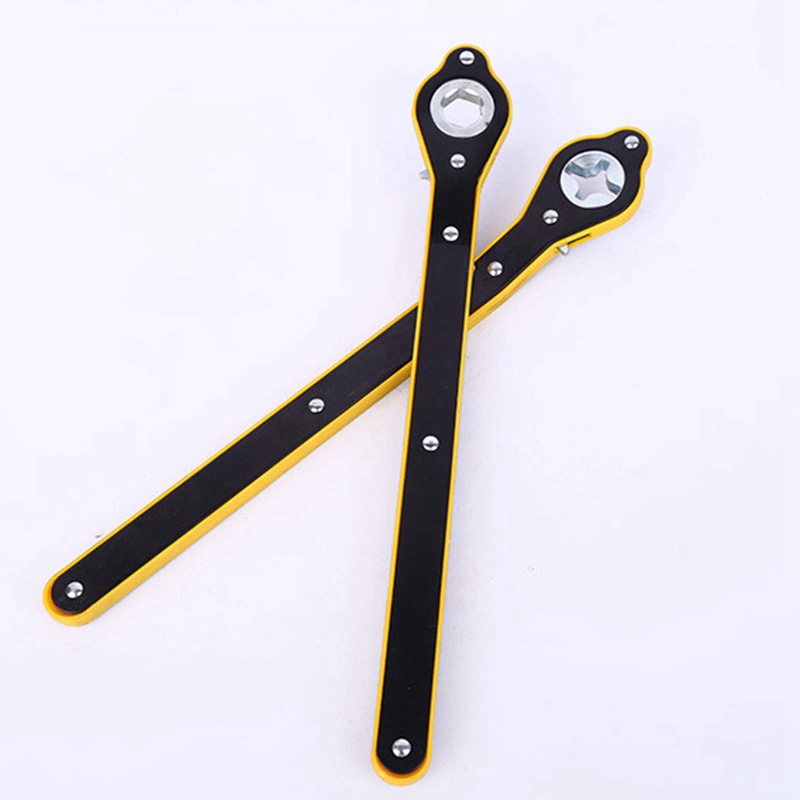 Set 2 Cờ Lê Tháo Lốp Xe Hơi Hình Chữ Thập Và Đầu Lục Giác Tiện Dụng