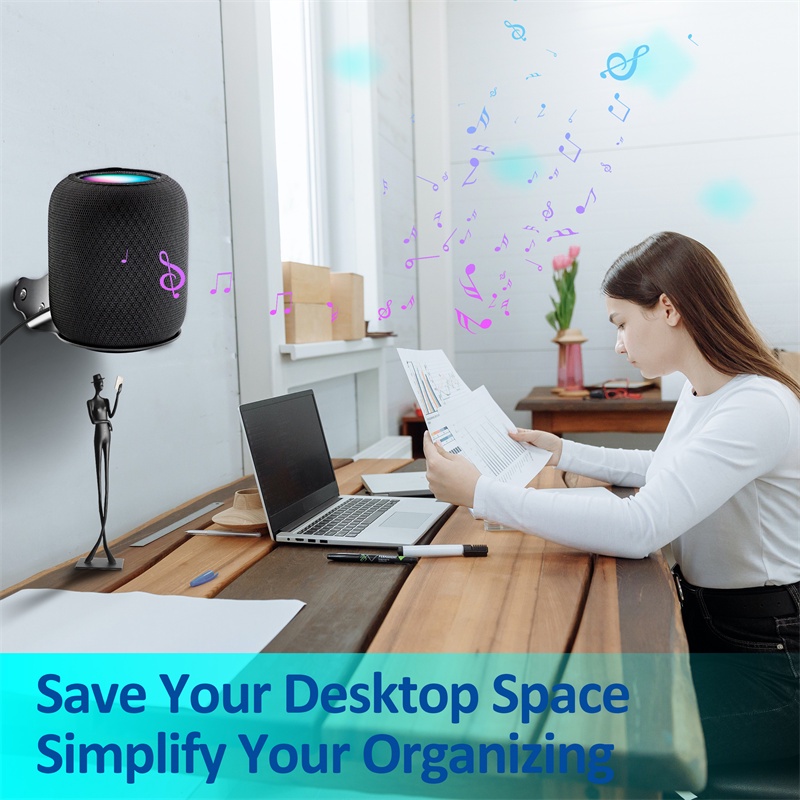 Giá Đỡ Nhôm Gắn Tường Chống Trầy Cho Loa Thông Minh Apple HomePod 2