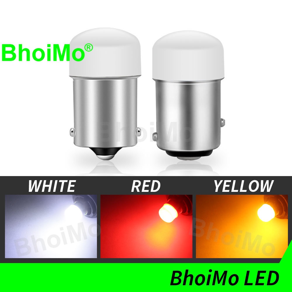 Bóng Đèn LED Gắn Phanh Xe Hơi 1156 Ba15S P21W Bay15D 1157 P21 / 5w S25 9smd 3014 Dc12V Chống Thấm Nước tiện dụng