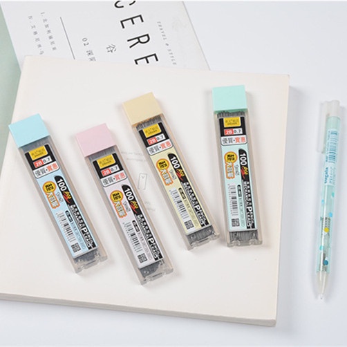 Hộp 100 / 200 Chì Bút Chì Tiện Lợi 0.5mm / 0,7Mm