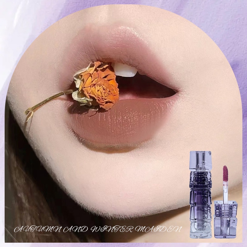 Son Lì Tông Màu nude Tự Nhiên Không Lem son môi merzy son màu đẹp son kem mịn