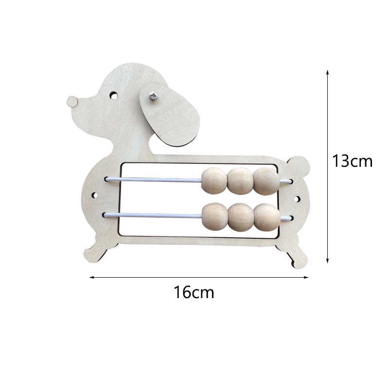 Bảng Đồ Chơi Bằng Gỗ Giáo Dục Theo Phương Pháp Montessori Cho Bé