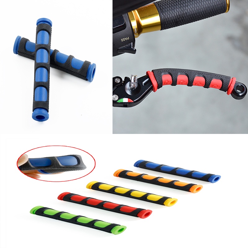 Vỏ Bọc Bảo Vệ Tay Cầm Xe Máy Bằng Silicon Mềm Chống Trượt Siêu Bền