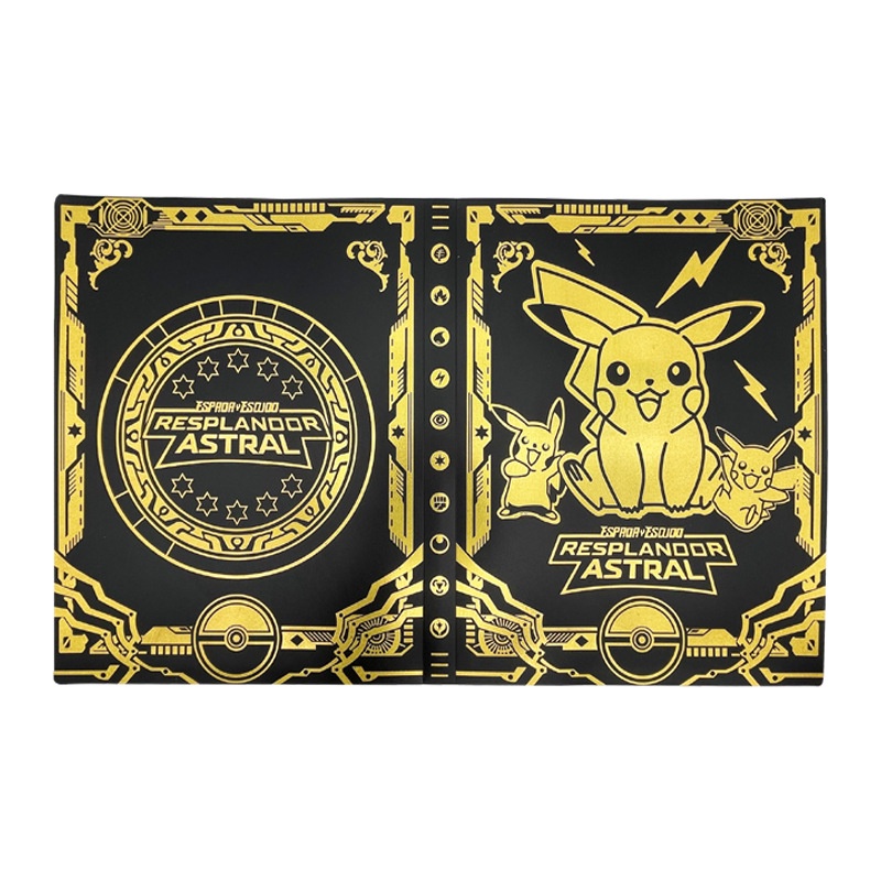 Sách Sưu Tầm Thẻ Hình Pokémon Lá Vàng Độc Đáo
