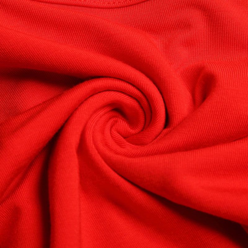 Natal Quần Lót boxer cotton Màu Đỏ Trơn Hình Đầu Heo / Chuột Cỡ Lớn Cho Nam