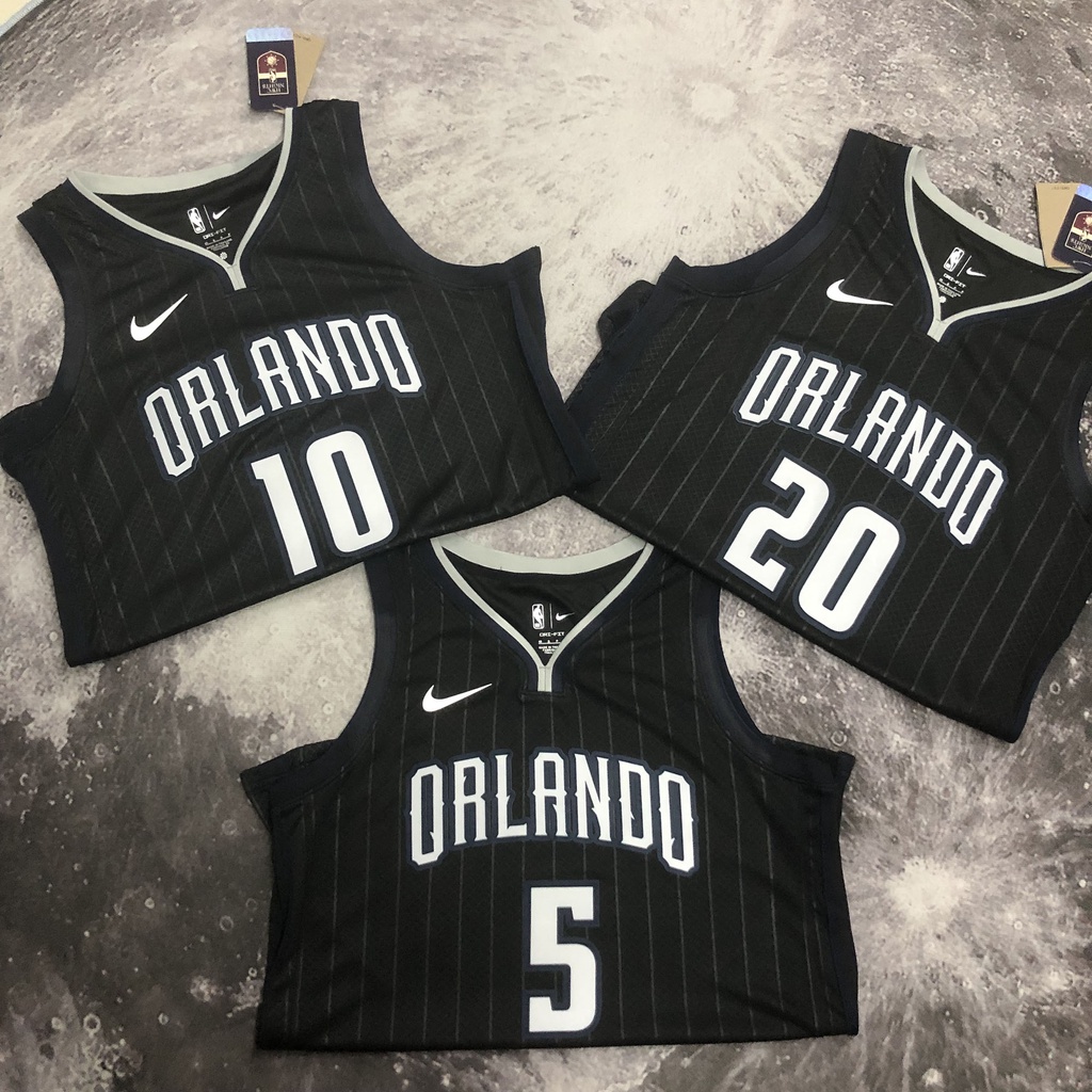 Áo Thun Bóng Đá Orlando Magic Franz Wagner &amp; Cole Anthony Jersey 2022-23 Cho Nam