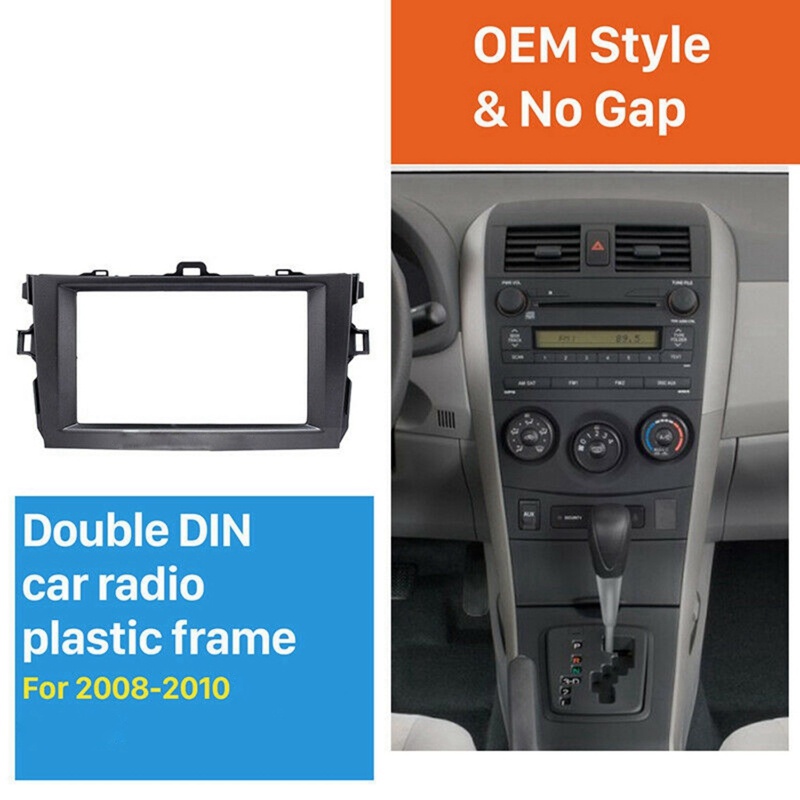 Phụ Kiện Bảng Điều Khiển Radio DVD Cho Xe Hơi Ford Fiesta Focus 1998-2006 2008-2010 Toyota Corolla