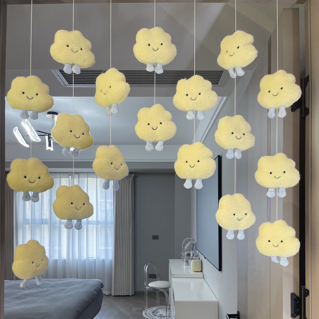 Hàng Mới Về Mới Rèm Treo Cửa Hình Đám Mây Dễ Thương