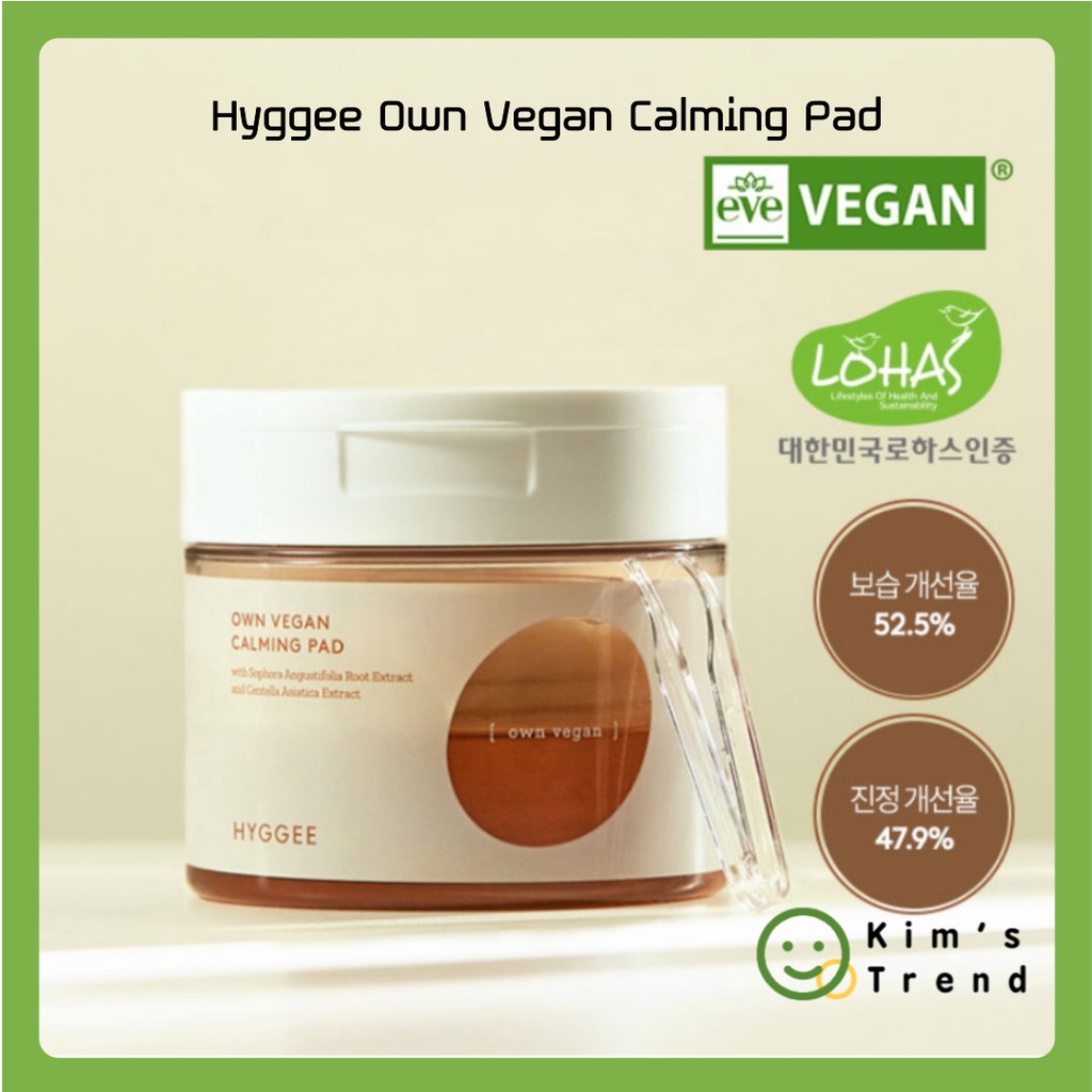Toner Làm Sạch Da Mặt Hàn Quốc Own Vegan 70 Miếng