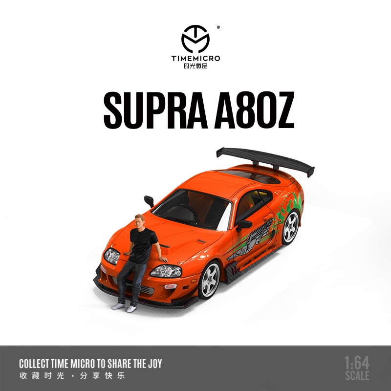 Xe Hơi TimeMicro Tỉ Lệ 1: 64 Supra A80Z Nhanh Chóng Tỉ Lệ 1: 64 &amp;amp; Mô Hình Xe Hơi Đồ Chơi Cho Bé