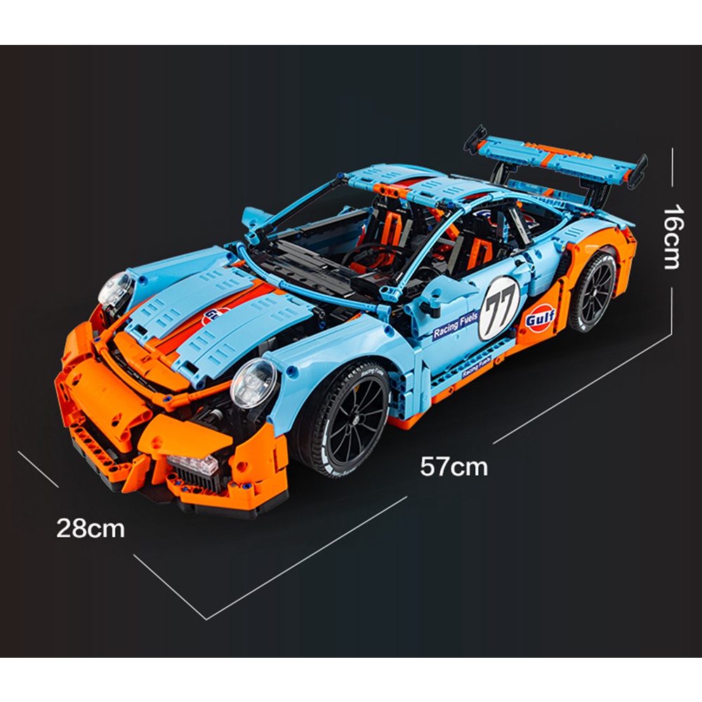 Đồ chơi lắp ráp mô hình siêu xe Porsche 911 GT3 RS  Sport Cars  2703pcs
