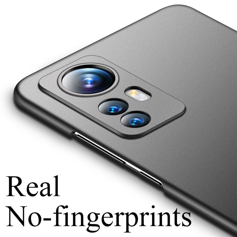 Ốp Điện Thoại PC Cứng Siêu Mỏng Màu Trơn Cho Xiaomi Mi 12 12T 12S 12X Lite Pro Ultra