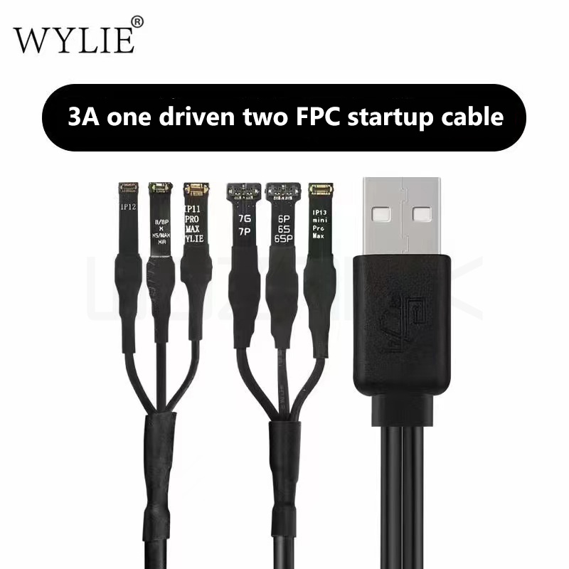 Dây Cáp Nguồn WYLIE Boot Cho iPhone 6S-14pro max 3A FPC DC