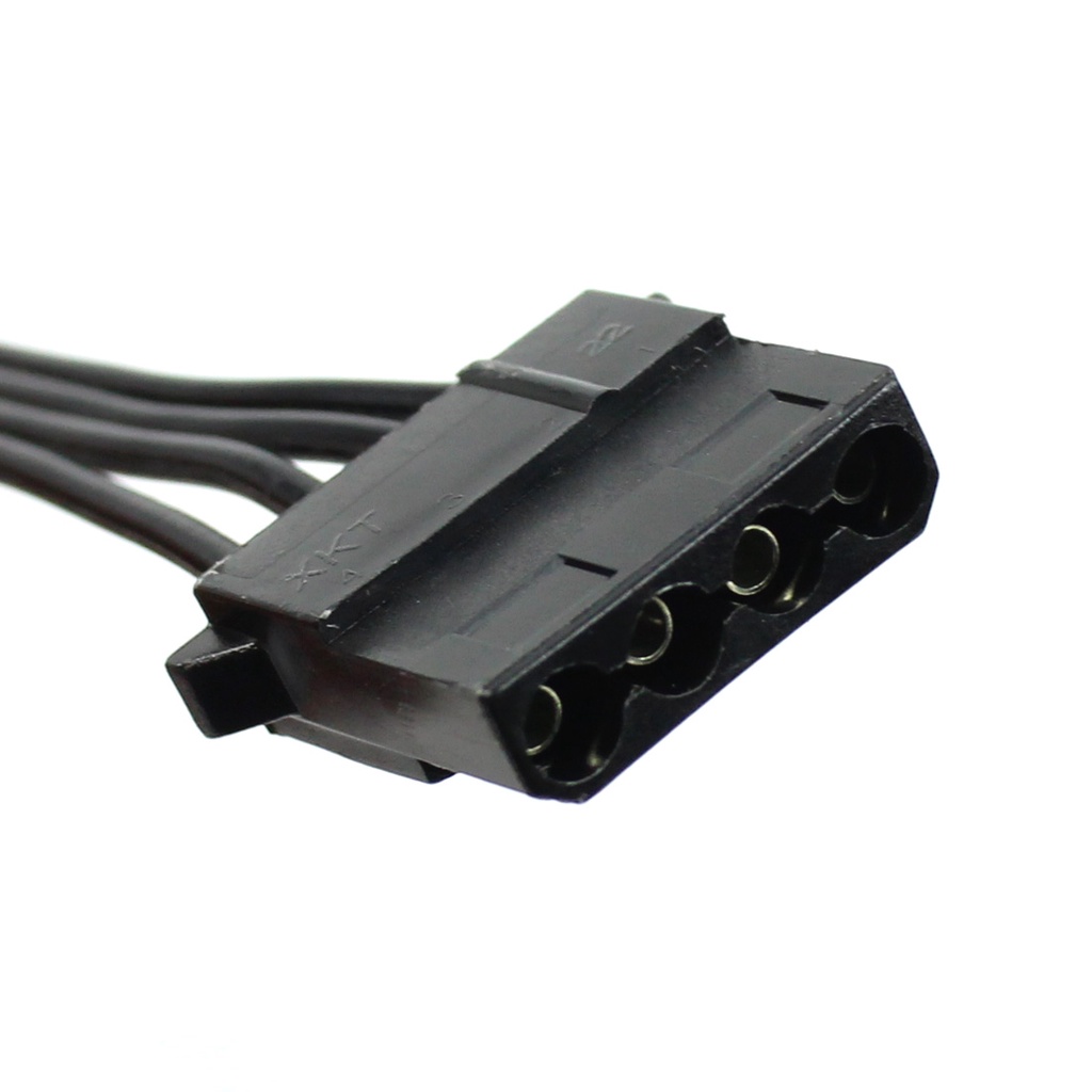 Cáp Nối Dài XT-XINTE 4 Pin Male Sang Female 4P IDE 20cm 18AWG Cho Kết Nối Máy Tính Molex