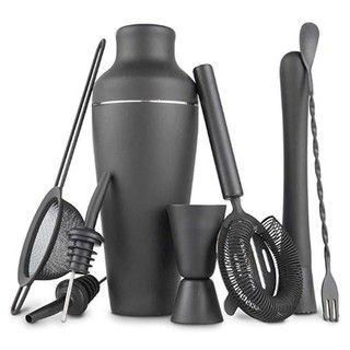 8 Pack Cocktail Shaker For Mixing Alcoholic Drinks Bartender Set With Shaker
