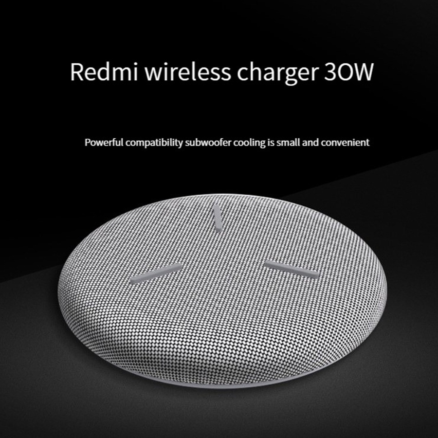 Đế Sạc Nhanh Không Dây Mini Type C 30W Kèm Quạt Làm Mát Cho Điện Thoại Xiaomi Redmi K60
