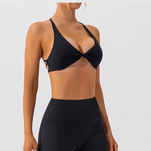 Áo Ngực Thể Thao Đan Dây Chéo Lưng Thời Trang Quyến Rũ Cho Nữ