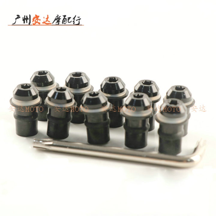 Ốc Vít Gắn Kính Chắn Gió Phía Trước Dành Cho Xe ktm duke125 / 200 / 390