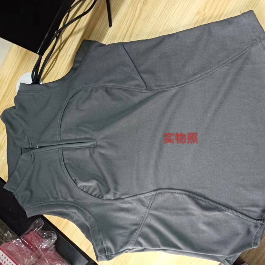 Vest tennis với kết cấu vai góc phải thể thao thể dục áo không tay