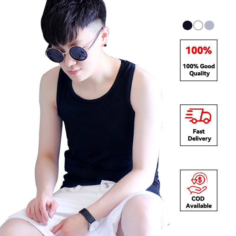 Băng Áo Vest Thoáng Khí Tomboy Style với Camisole Undershirt