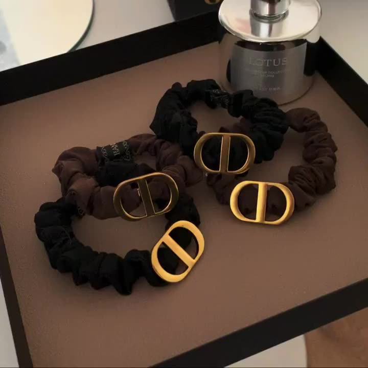 1 Dây Cột Tóc Tròn In Chữ c Phong Cách Hàn Quốc Thời Trang Cho Nữ