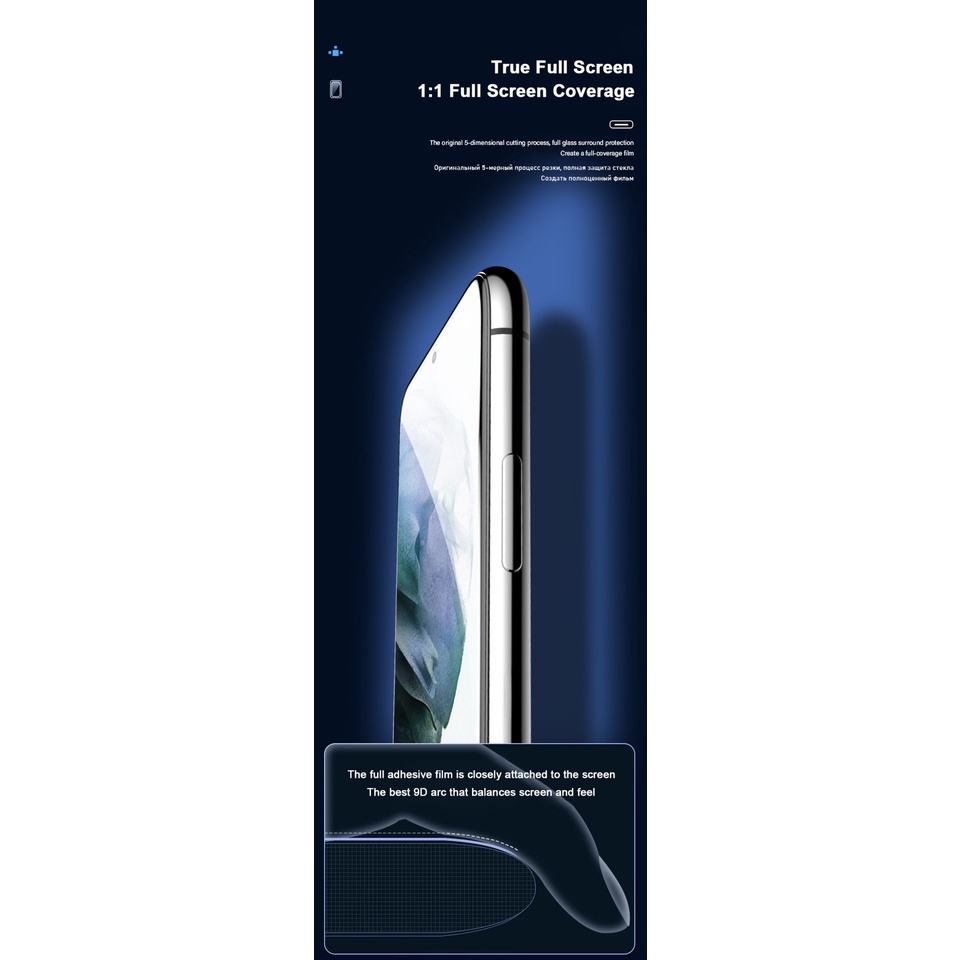 Kính Cường Lực Bảo Vệ Màn Hình Samsung Galaxy S23 S22 S21 S20 Ultra FE S10 S9 S8 Plus S10E Note 20 Ultra 8 9 10 Plus 20 S 23
