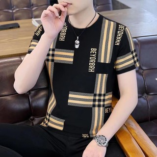  Áo Thun Tay Ngắn Thoáng Khí In Họa Tiết Thời Trang Mùa Hè Cho Nam 