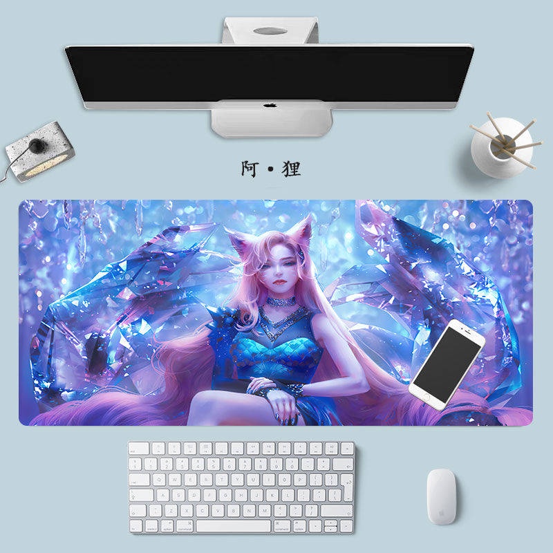 Tấm Lót Chuột Và Bàn Phím Chơi Game LOL kda In Hình Liên Minh Huyền Thoại