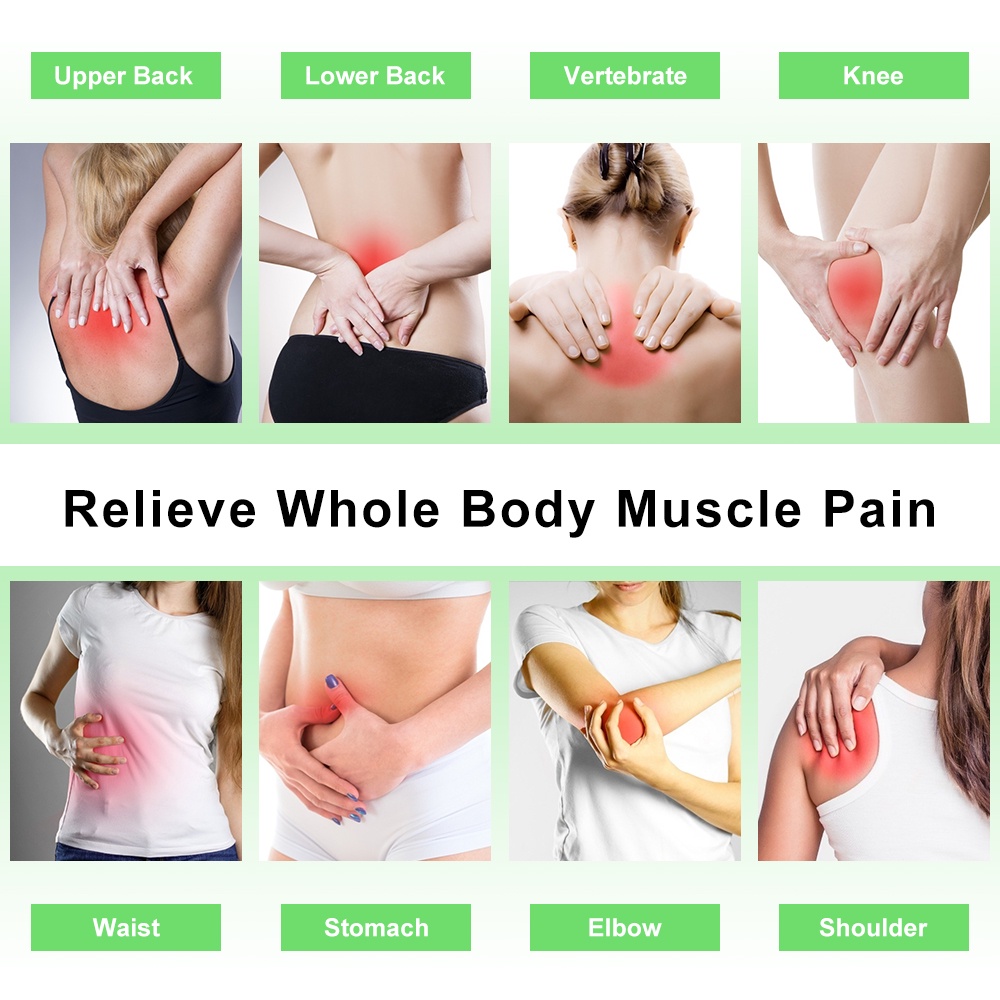 Máy Mát Xa Xung Điện Tử Tần Số Thấp Kích Thước 15 Chế Độ