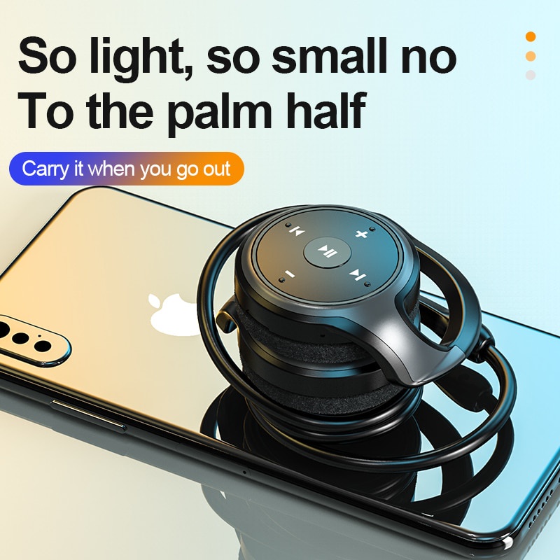 Tai Nghe Bluetooth Không Dây A23 8D Âm Thanh Siêu Trầm Hỗ Trợ FM / TF Và Phụ Kiện Thẻ
