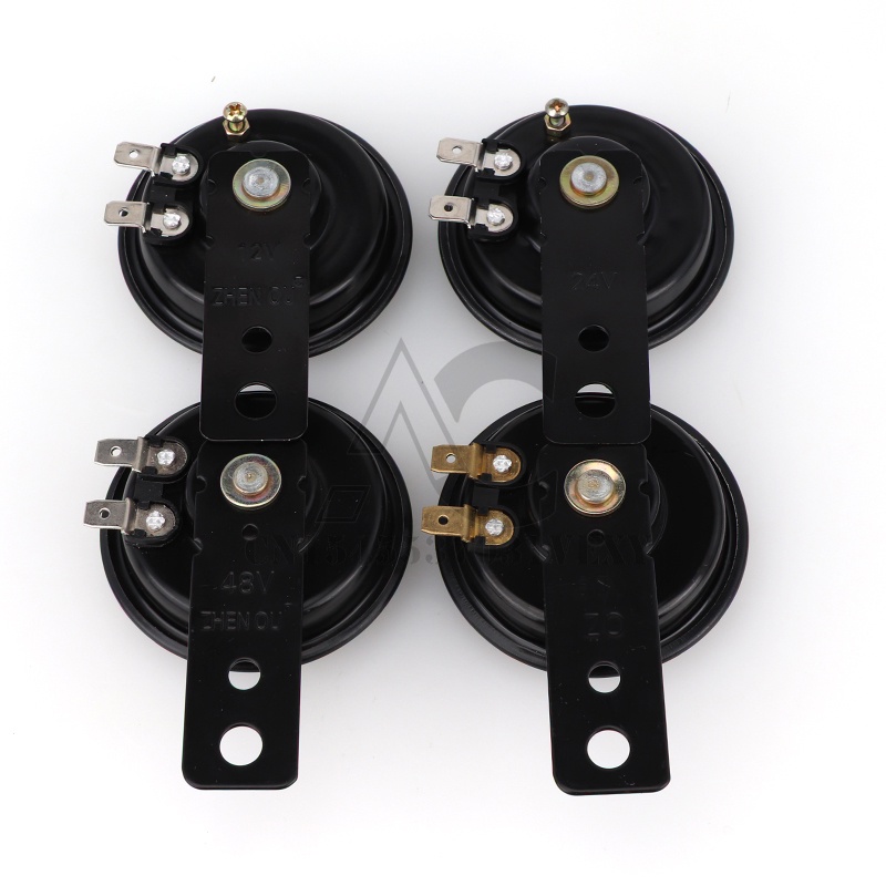 Còi Điện Tròn Chống Thấm Nước 12V 24V 36V 48V 60V 1.5A 105db Phù Hợp Cho Xe Máy