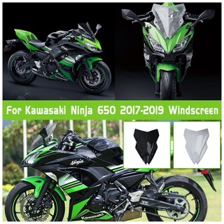 Kính chắn gió chuyên dụng cho xe mô tô kawasaki ninja 650 ninja650 2017 2018 2019 ninja 650