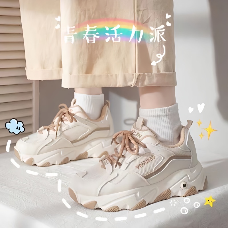Giày Thể Thao Đế Dày Size Lớn 41-43 41 Thời Trang Năng Động Cho Nữ Sinh Size 42