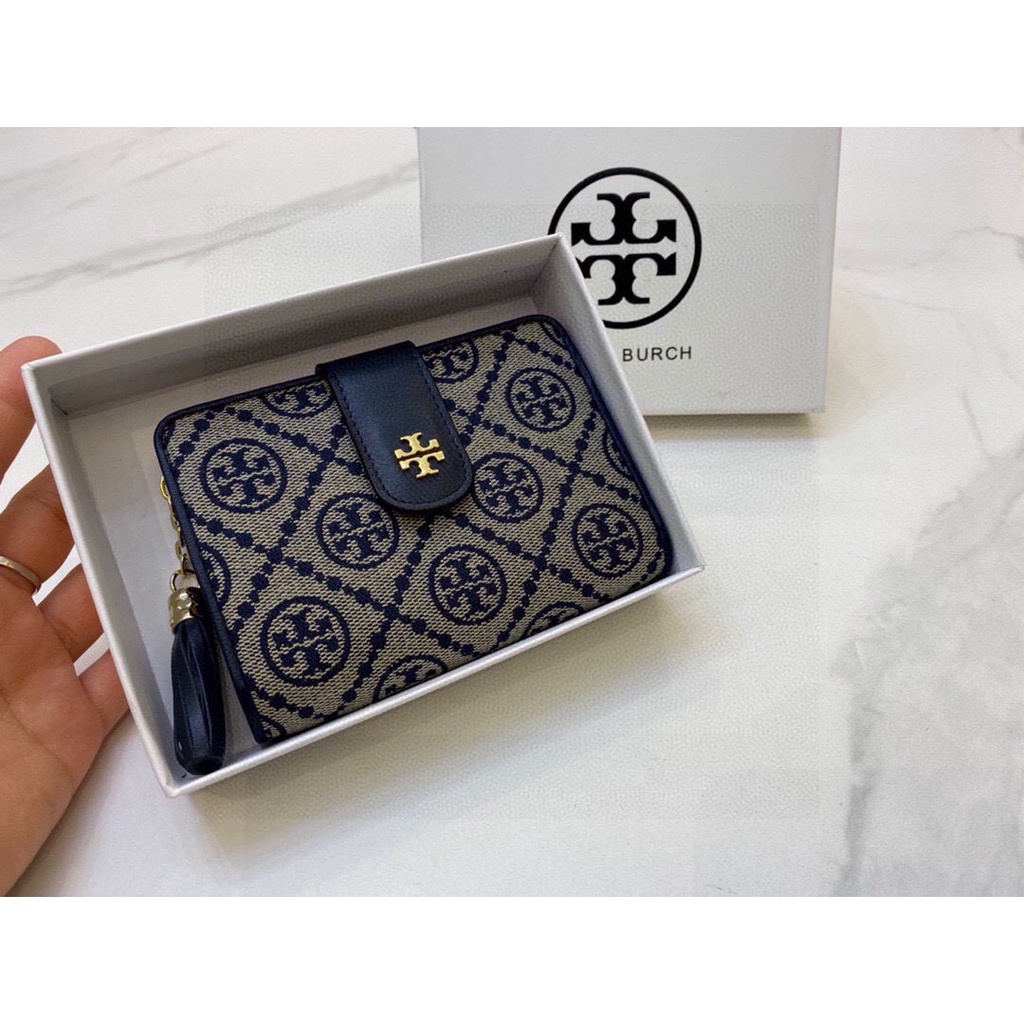 🎉PROMO🎉🍒💯 Ví Cầm Tay Zero Phiên Bản Giới Hạn  Phiên Bản Giới Hạn] Tory Burch Ví Tory Burch 2023