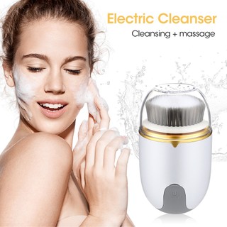 Máy Rửa Mặt Tẩy Tế Bào Chết Hailicare Kèm 3 Đầu Cọ Thay Thế Và Chống Thấm Nước Cao Cấp