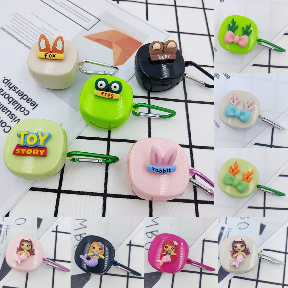 Vỏ Bảo Vệ Hộp Sạc Tai Nghe Bluetooth Baseus WM01 WM02 WM01 WM02 Họa Tiết Hoạt Hình Dễ Thương