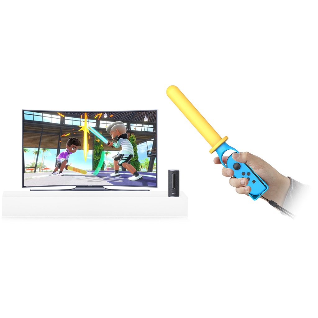 Bộ 2 Giá Đỡ Tay Cầm Chơi Game Switch OLED Lightsaber Cho NS Fencing Sport TNS-2128