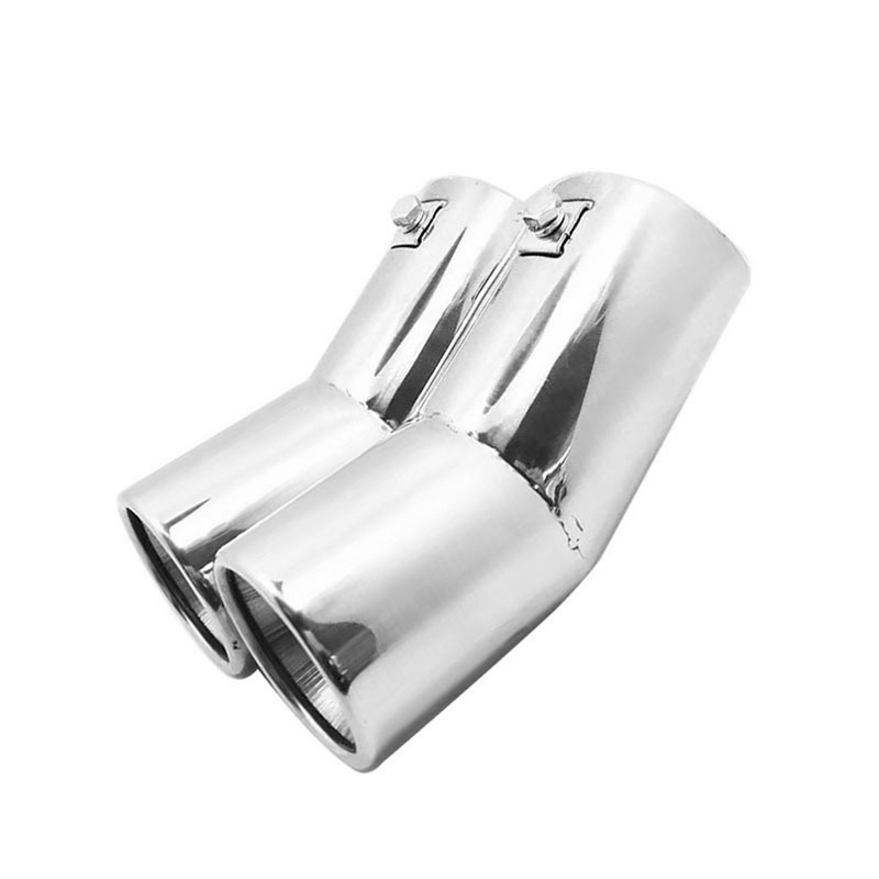 Ống Xả Khí Thải Giảm Thanh Bằng Inox Chuyên Dụng Cho VW Bora Golf 4 Mk4 Jetta Chrome